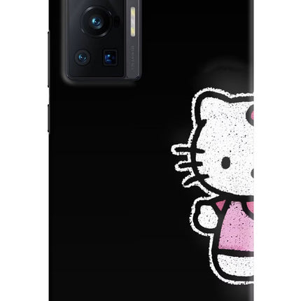 Kitty Charm Vivo X70 Pro Hard Case Back Cover by Casekaro