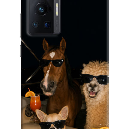 Party Squad Vivo X70 Pro Hard Case Back Cover by Casekaro