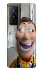Side Eye Woody Vivo X70 Pro Hard Case Back Cover by Casekaro