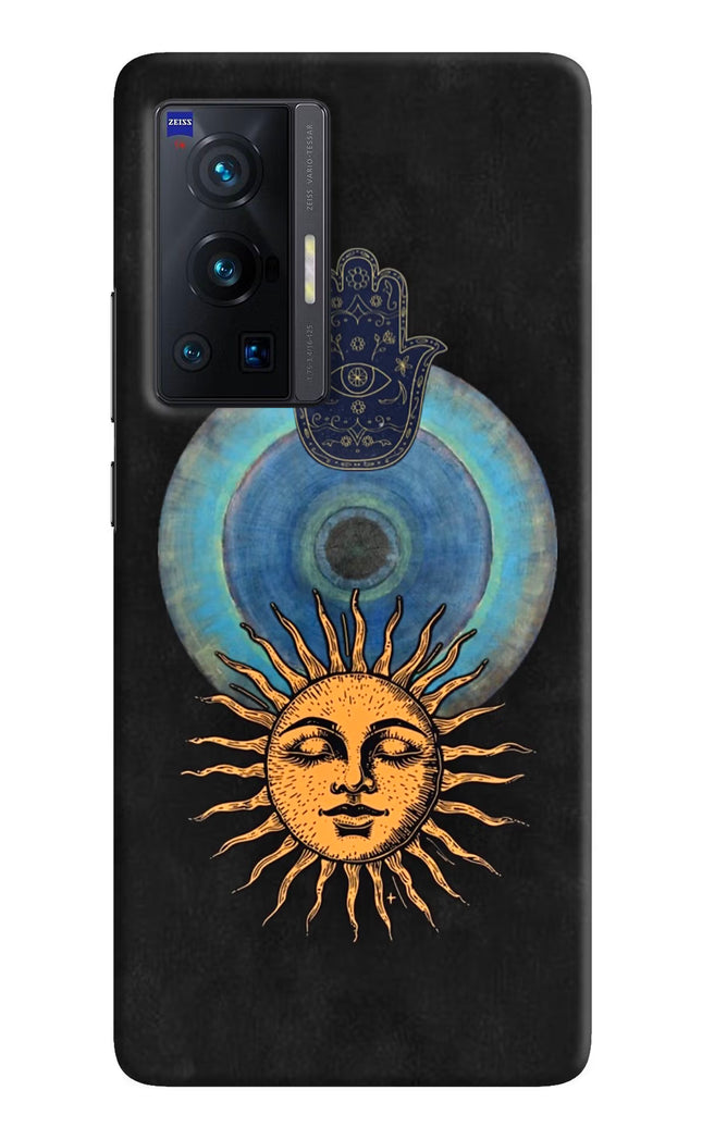 Divine Sun Vivo X70 Pro Hard Case Back Cover by Casekaro