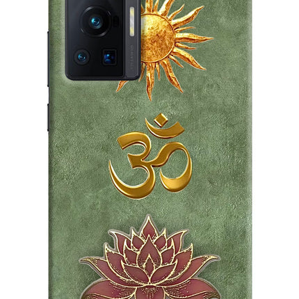 Om & Lotus Vivo X70 Pro Back Cover