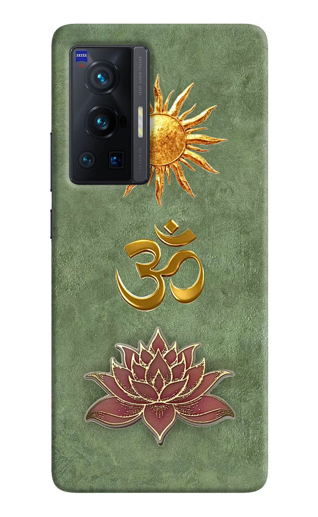 Om & Lotus Vivo X70 Pro Back Cover