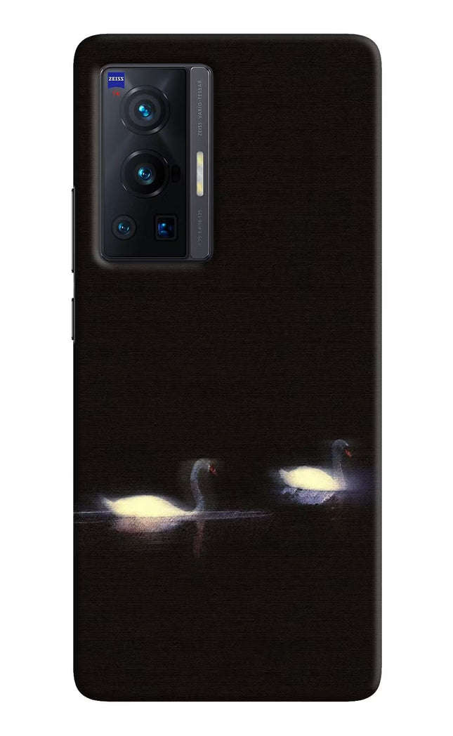 Silent Swans Vivo X70 Pro Hard Case Back Cover by Casekaro