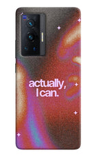 Pink Aura Vivo X70 Pro Back Cover