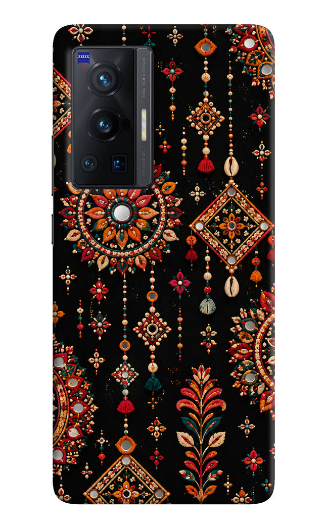 Boho Noir Vivo X70 Pro Hard Case Back Cover by Casekaro