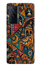 Folk Print Vivo X70 Pro Hard Case Back Cover by Casekaro