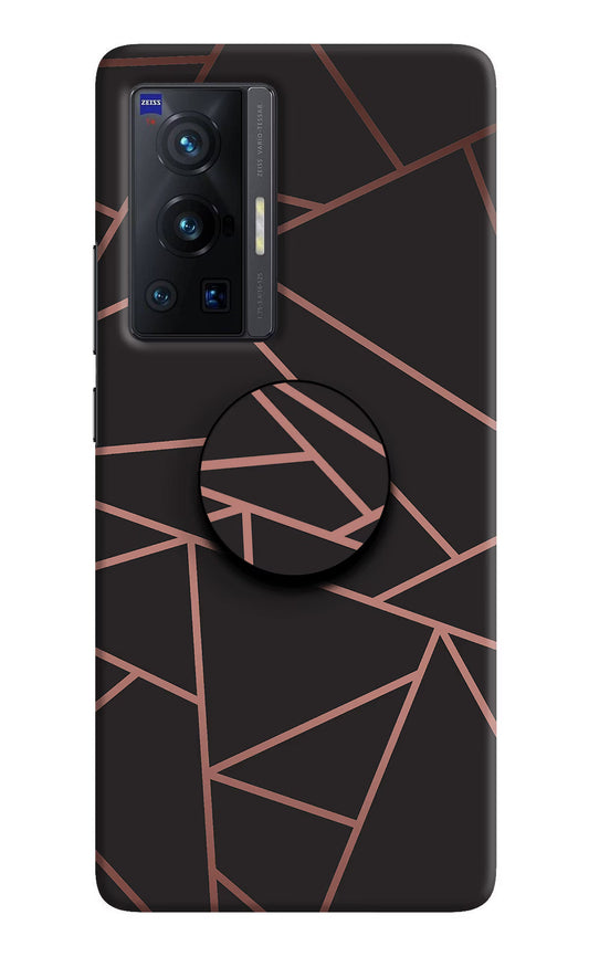 Geometric Pattern Vivo X70 Pro Pop Case by Casekaro