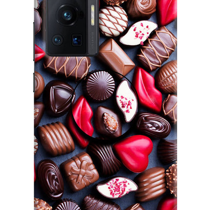 Chocolates Vivo X70 Pro Pop Case by Casekaro