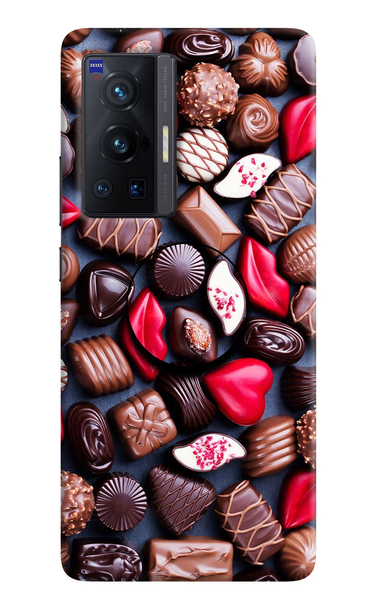 Chocolates Vivo X70 Pro Pop Case by Casekaro