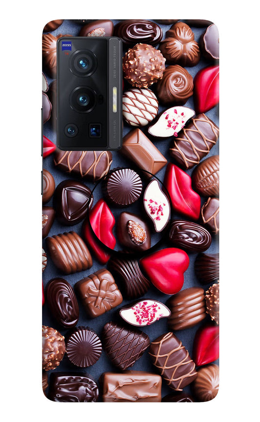 Chocolates Vivo X70 Pro Pop Case by Casekaro