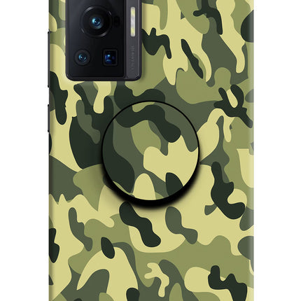Camouflage Vivo X70 Pro Pop Case by Casekaro