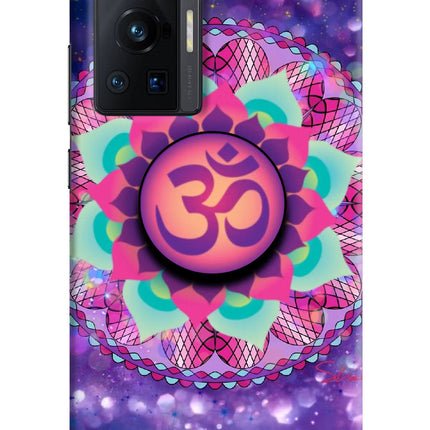 Om Purple Vivo X70 Pro Pop Case by Casekaro