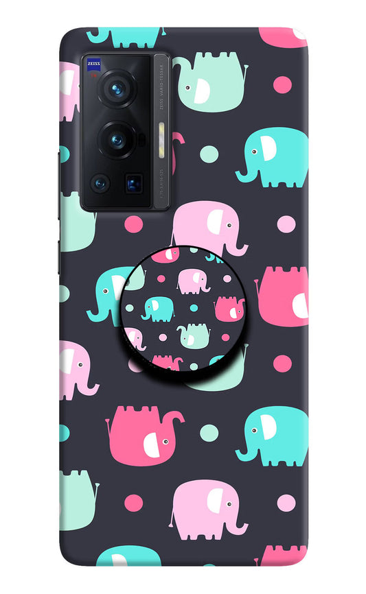 Baby Elephants Vivo X70 Pro Pop Case by Casekaro