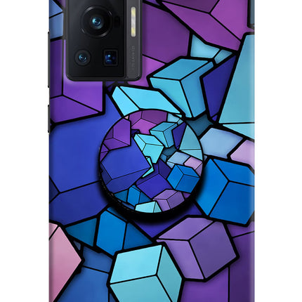 Cubic Abstract Vivo X70 Pro Pop Case by Casekaro