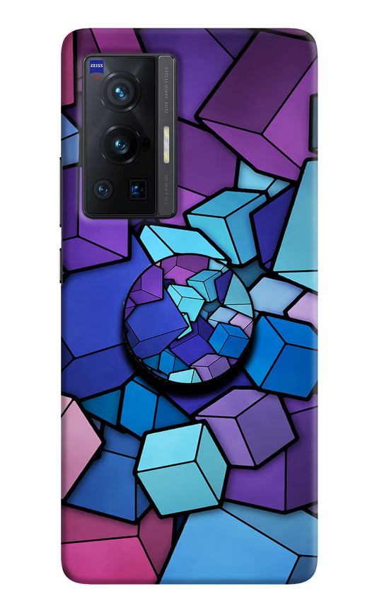 Cubic Abstract Vivo X70 Pro Pop Case by Casekaro