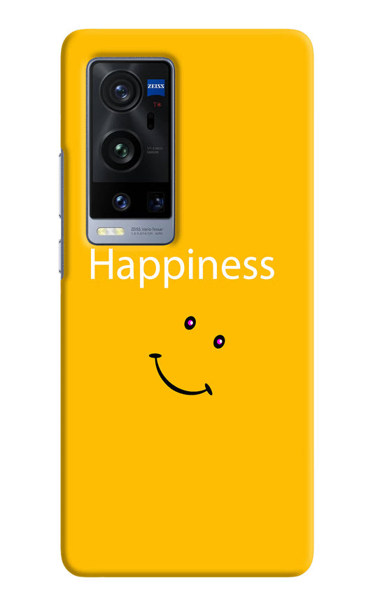 Happiness With Smiley Vivo X60 Pro+ Hard Case Back Cover by Casekaro