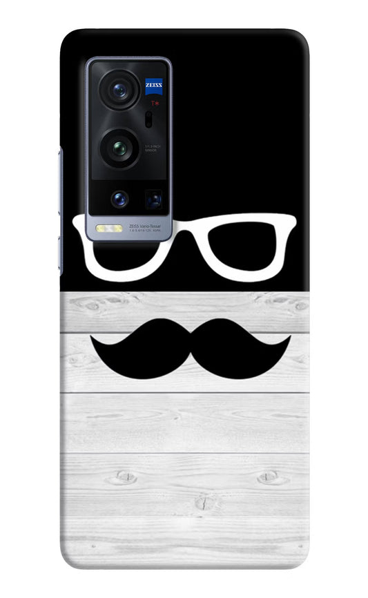 Mustache Vivo X60 Pro+ Hard Case Back Cover by Casekaro