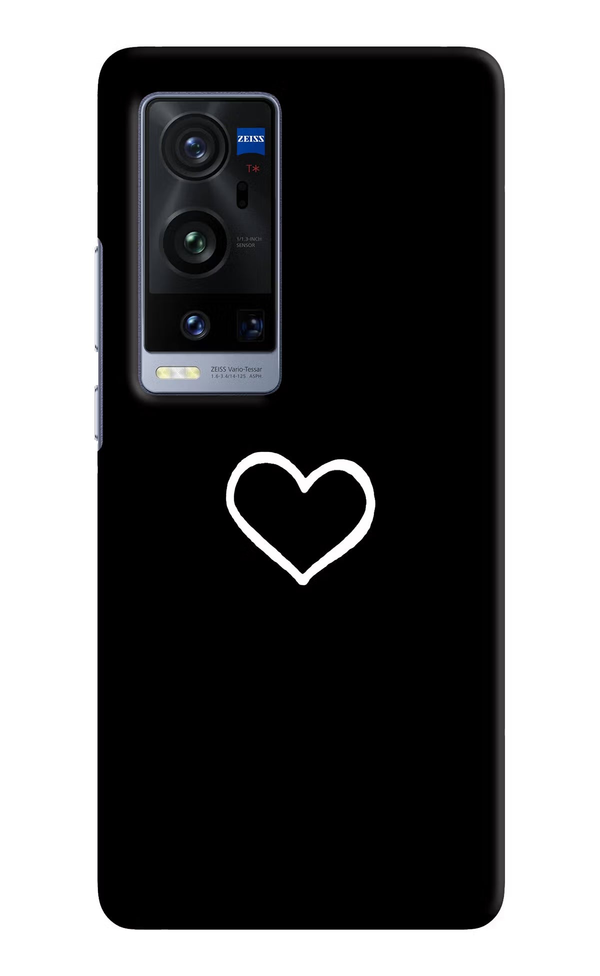 Heart Vivo X60 Pro+ Hard Case Back Cover by Casekaro