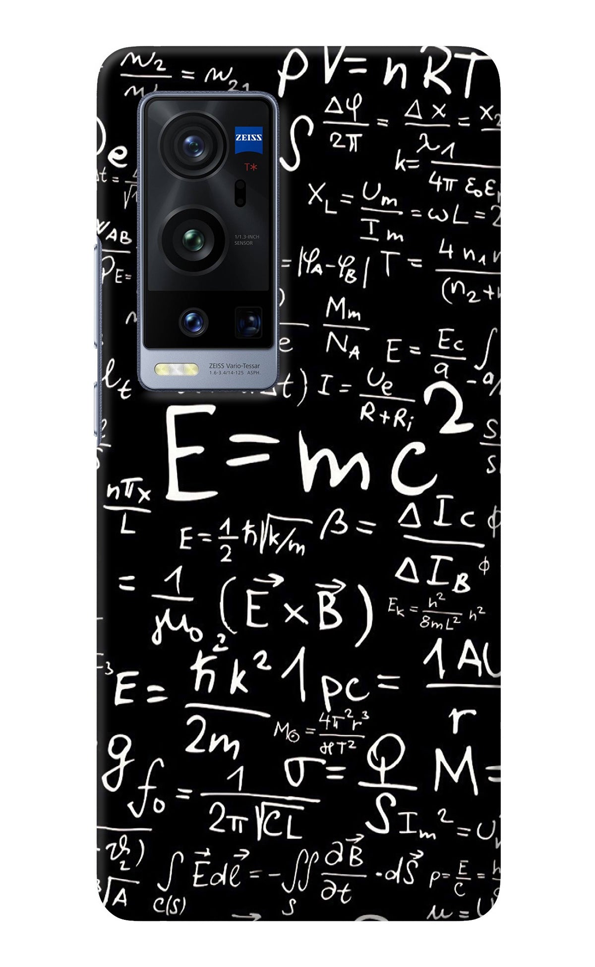 Physics Albert Einstein Formula Vivo X60 Pro+ Back Cover