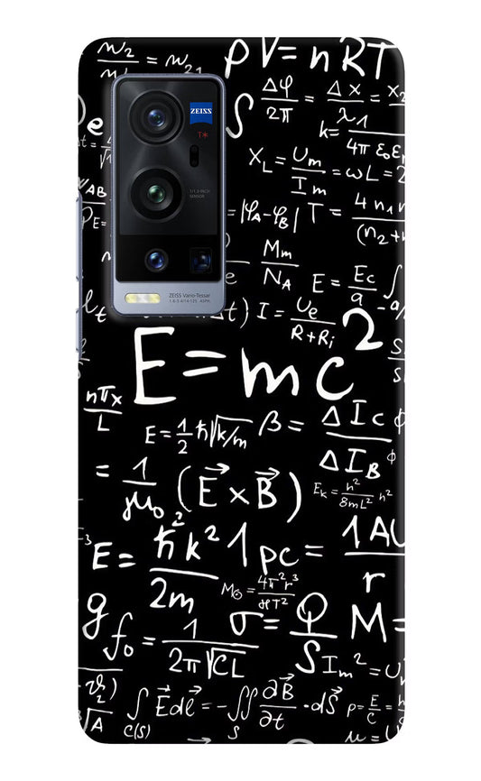 Physics Formula Vivo X60 Pro+ Hard Case Back Cover by Casekaro