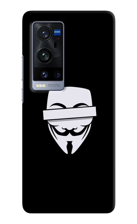 Anonymous Face Vivo X60 Pro+ Hard Case Back Cover by Casekaro