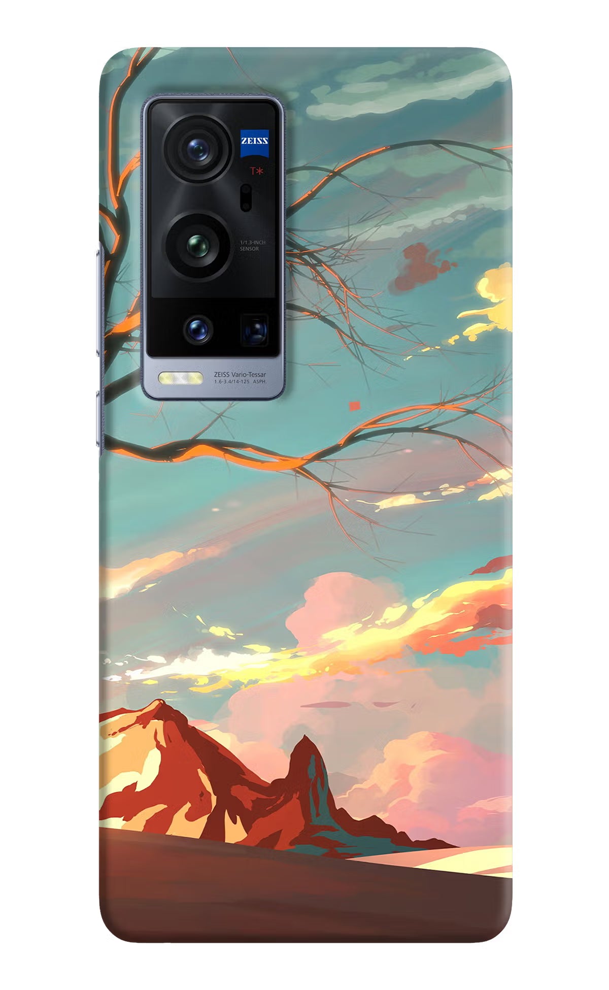 Scenery Vivo X60 Pro+ Hard Case Back Cover by Casekaro