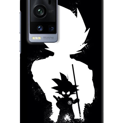 Goku Shadow Vivo X60 Pro+ Hard Case Back Cover by Casekaro