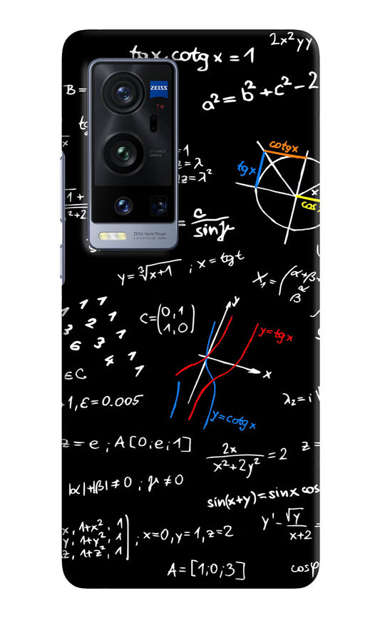 Mathematics Formula Vivo X60 Pro+ Hard Case Back Cover by Casekaro