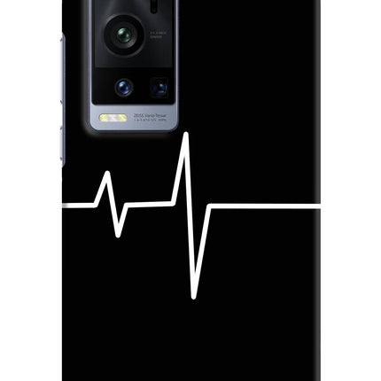 Heart Beats Vivo X60 Pro+ Hard Case Back Cover by Casekaro