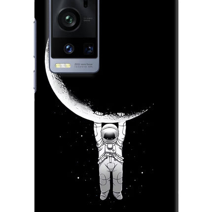 Moon Space Vivo X60 Pro+ Hard Case Back Cover by Casekaro