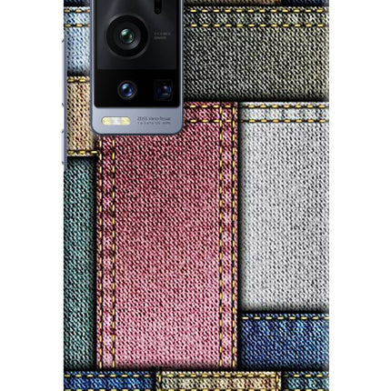 Multicolor Jeans Vivo X60 Pro+ Hard Case Back Cover by Casekaro