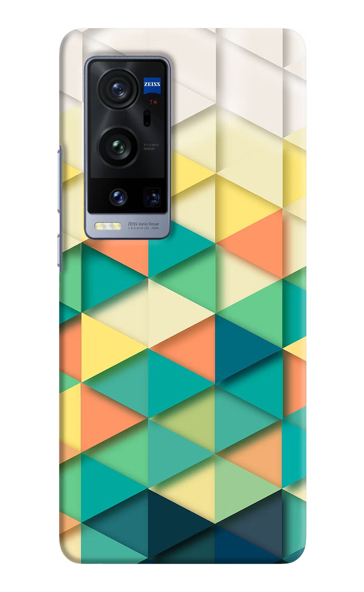 Abstract Vivo X60 Pro+ Hard Case Back Cover by Casekaro