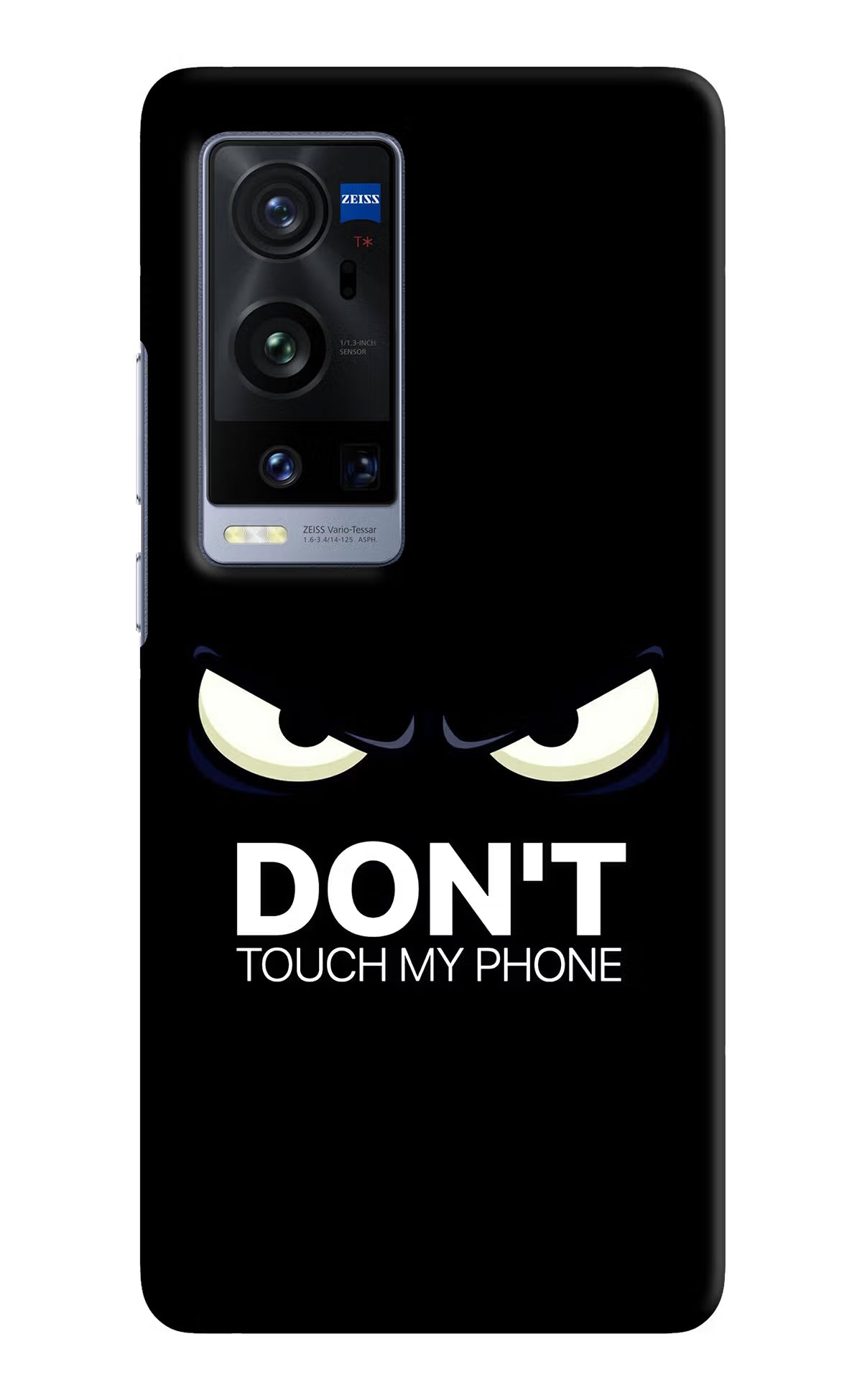 Don'T Touch My Phone Vivo X60 Pro+ Hard Case Back Cover by Casekaro