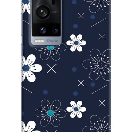 Flowers Vivo X60 Pro+ Hard Case Back Cover by Casekaro