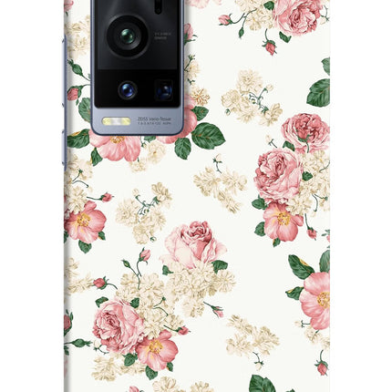 Flowers Vivo X60 Pro+ Hard Case Back Cover by Casekaro