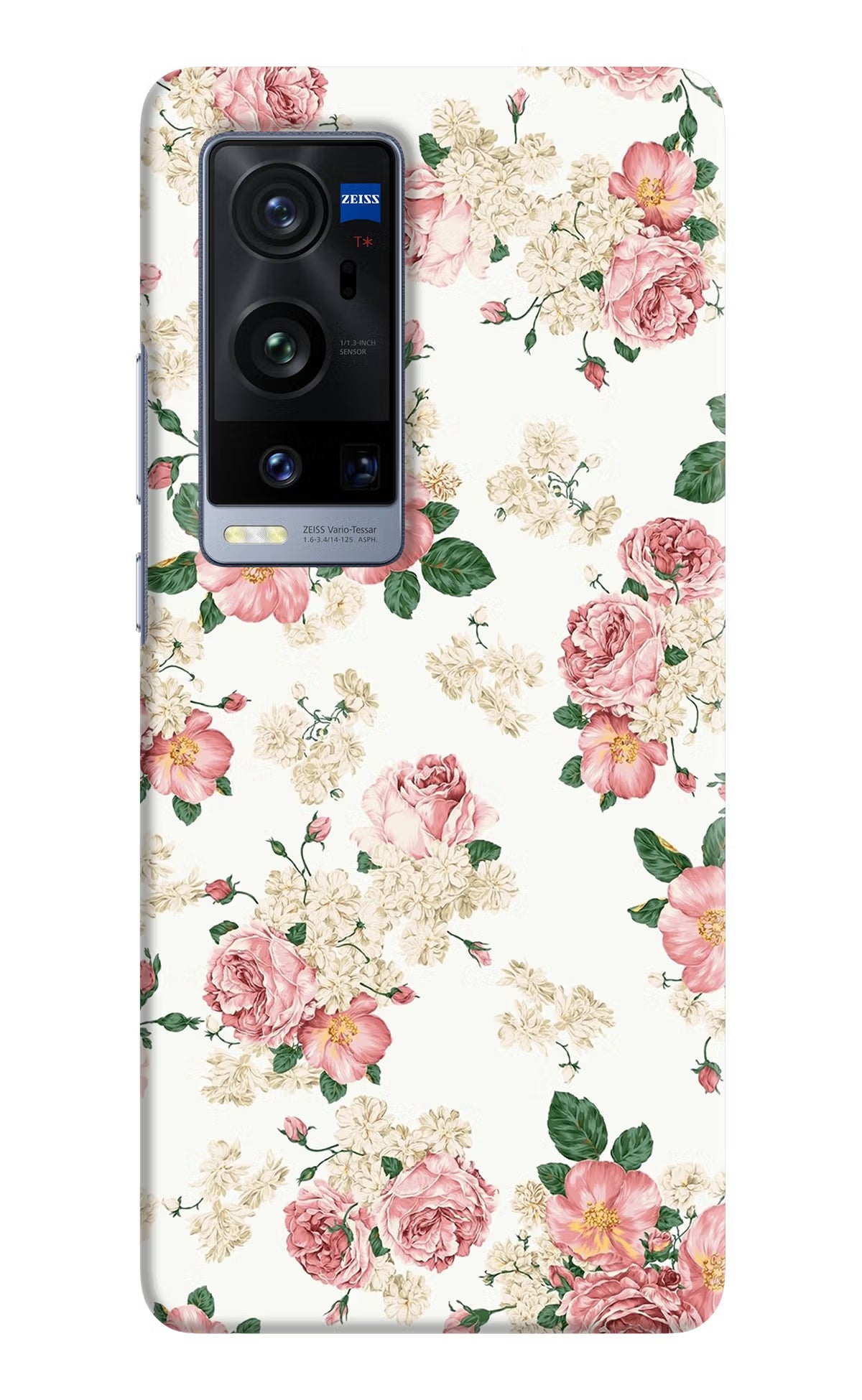 Flowers Vivo X60 Pro+ Hard Case Back Cover by Casekaro