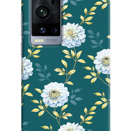 Flowers Vivo X60 Pro+ Hard Case Back Cover by Casekaro