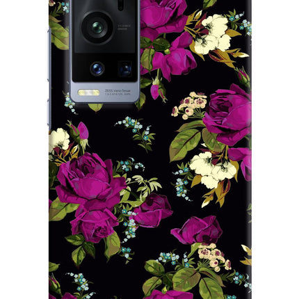 Flowers Vivo X60 Pro+ Hard Case Back Cover by Casekaro
