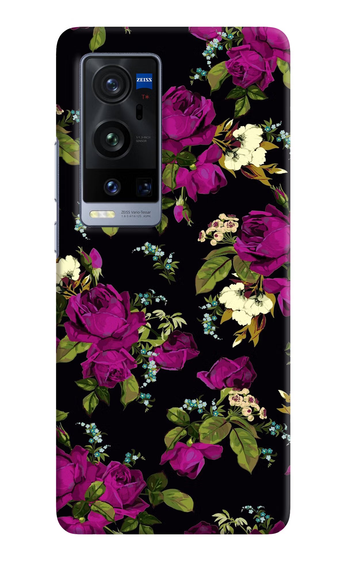 Flowers Vivo X60 Pro+ Hard Case Back Cover by Casekaro