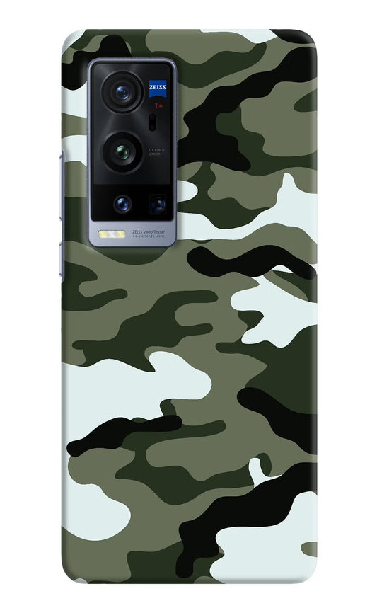 Camouflage Vivo X60 Pro+ Hard Case Back Cover by Casekaro