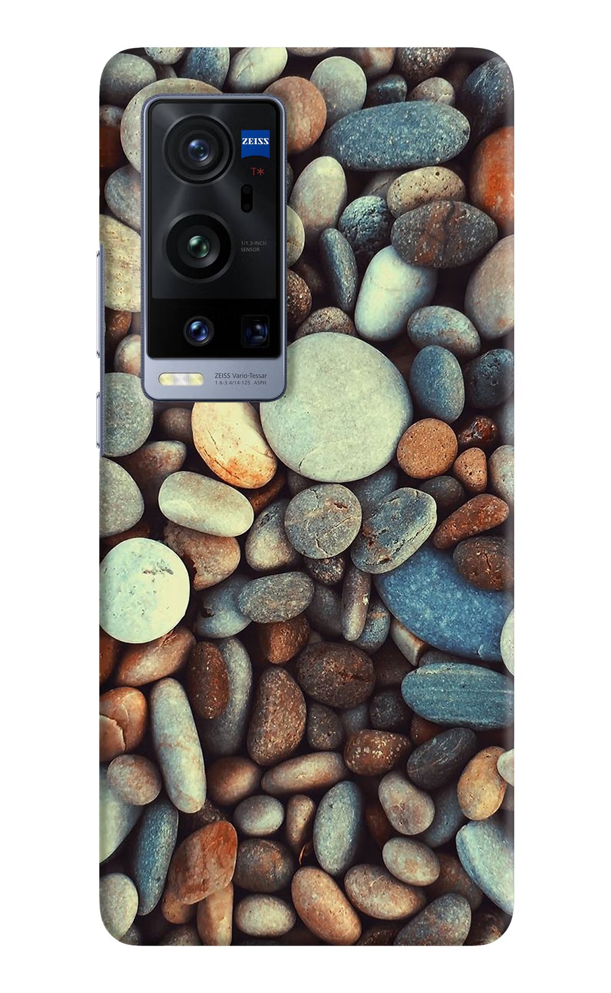 Pebble Vivo X60 Pro+ Hard Case Back Cover by Casekaro
