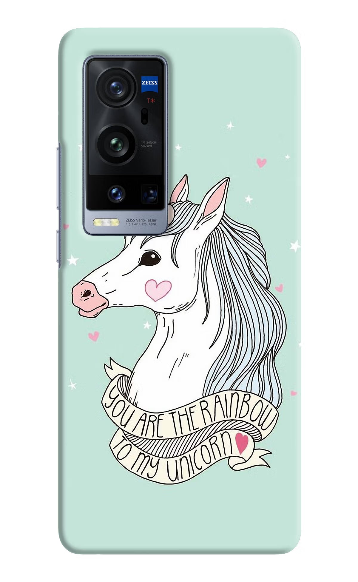 Unicorn Wallpaper Vivo X60 Pro+ Hard Case Back Cover by Casekaro