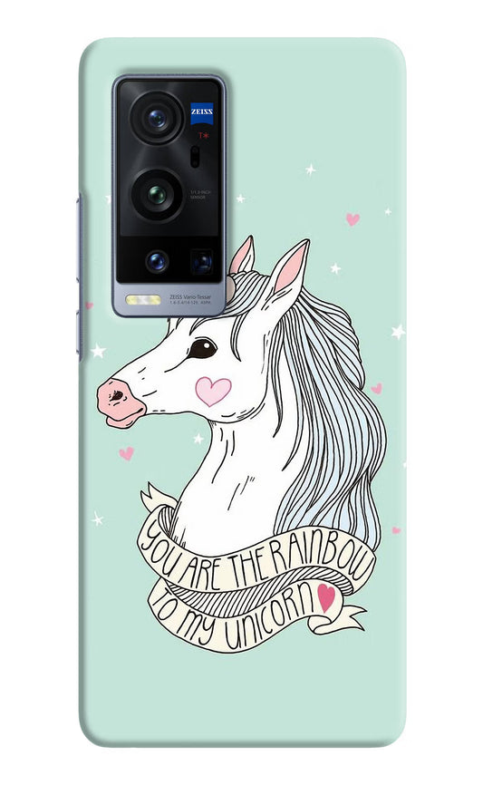 Unicorn Wallpaper Vivo X60 Pro+ Hard Case Back Cover by Casekaro