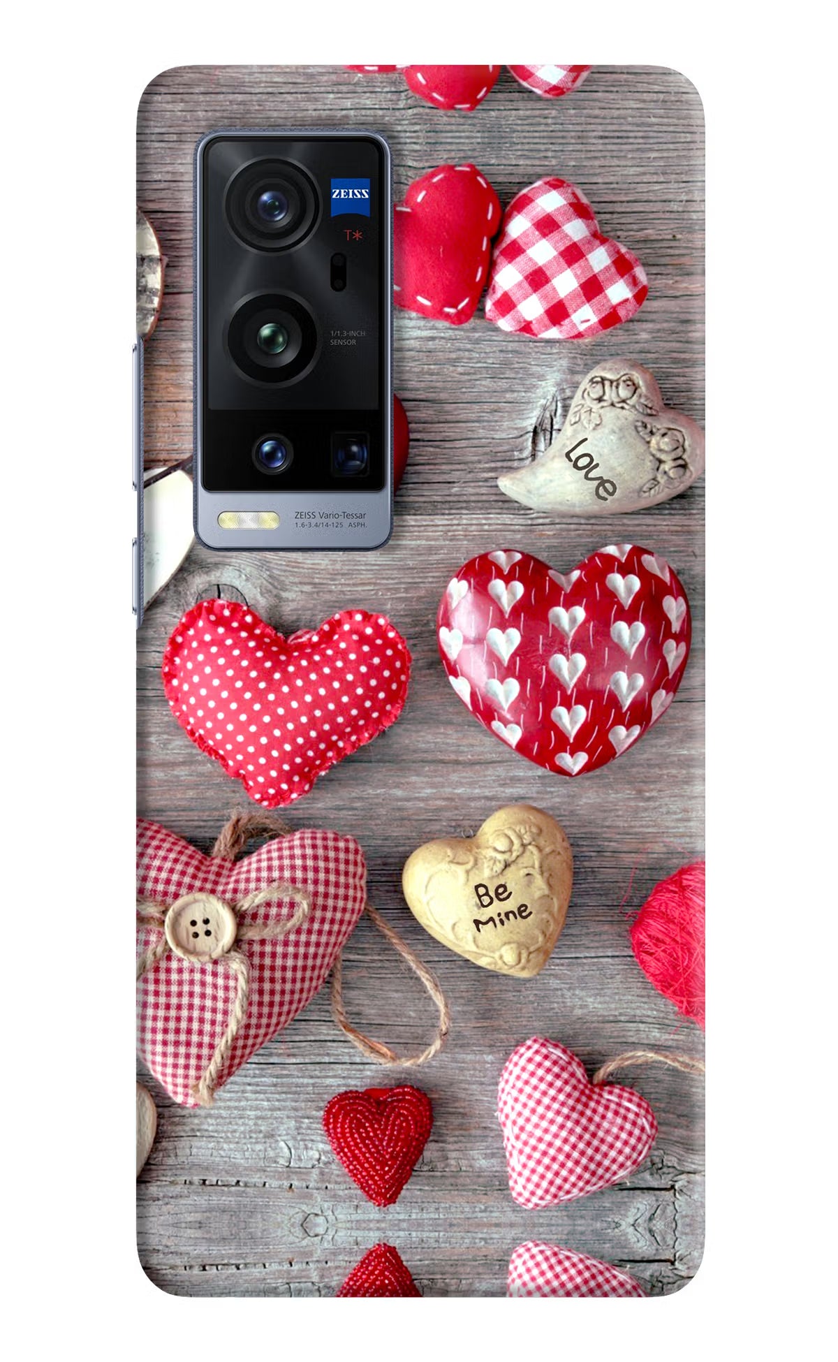 Love Wallpaper Vivo X60 Pro+ Hard Case Back Cover by Casekaro