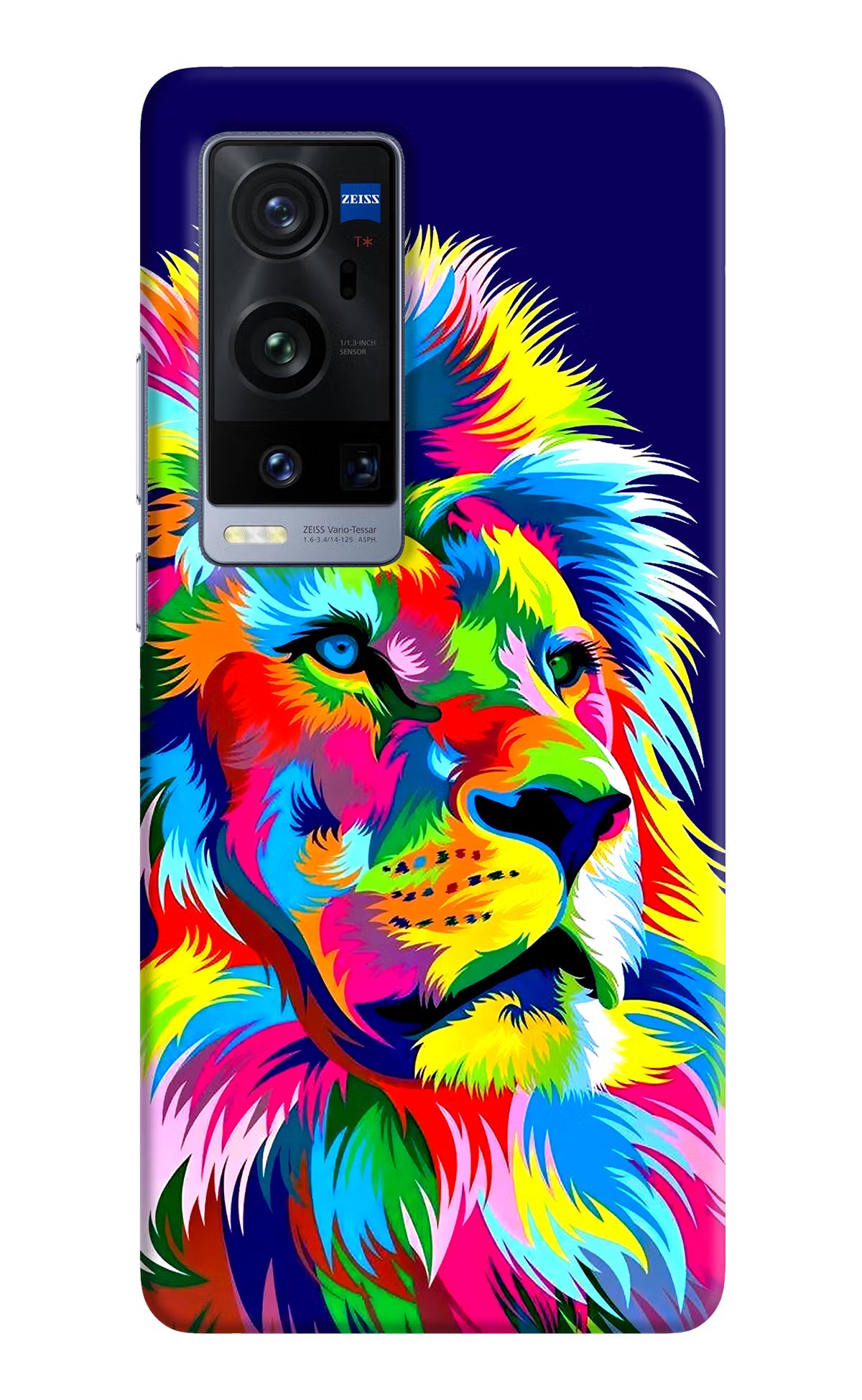 Vector Art Lion Vivo X60 Pro+ Hard Case Back Cover by Casekaro