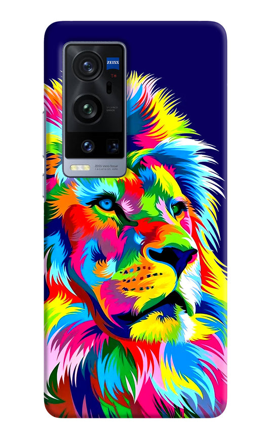 Vector Art Lion Vivo X60 Pro+ Hard Case Back Cover by Casekaro