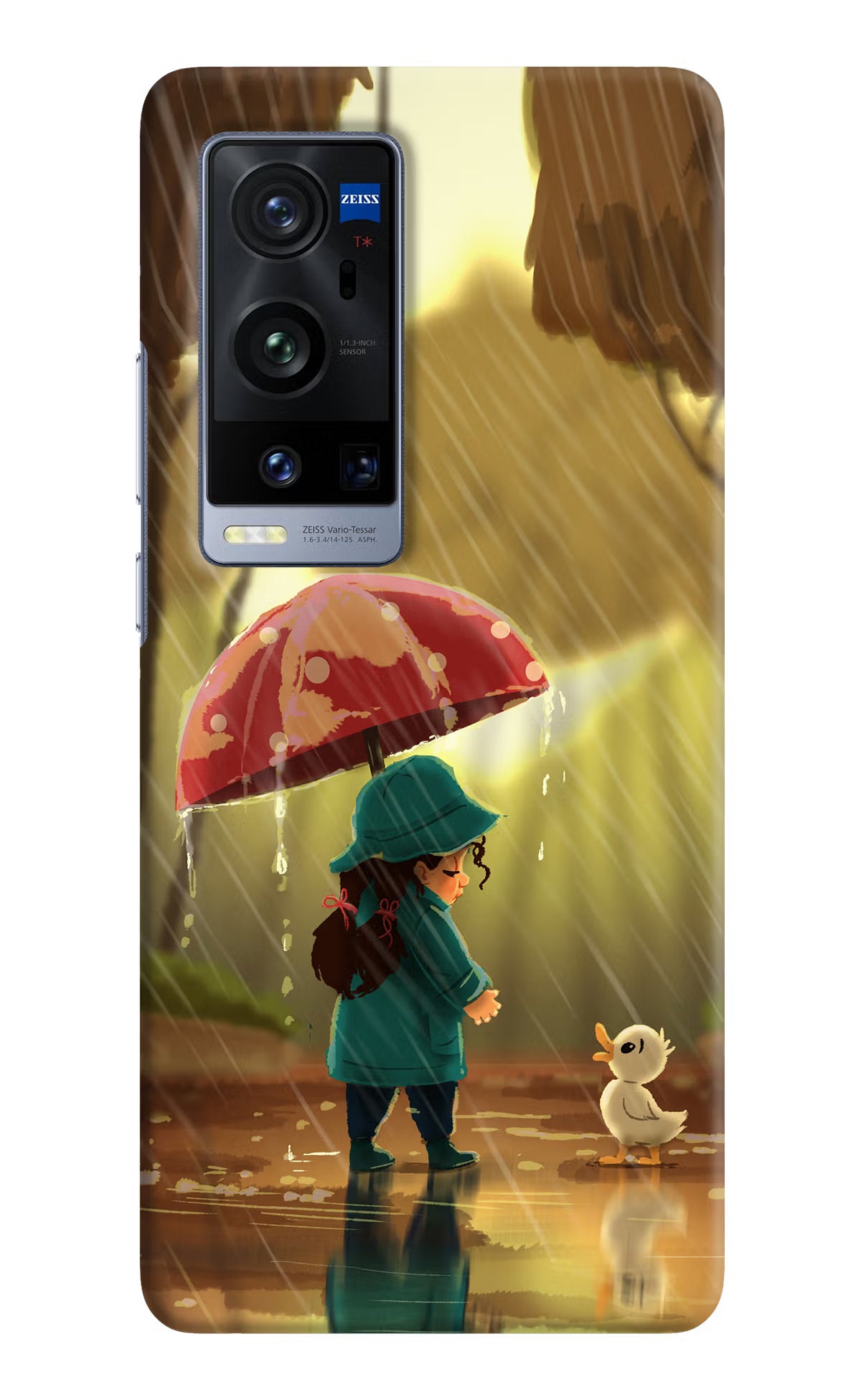 Rainy Day Vivo X60 Pro+ Hard Case Back Cover by Casekaro