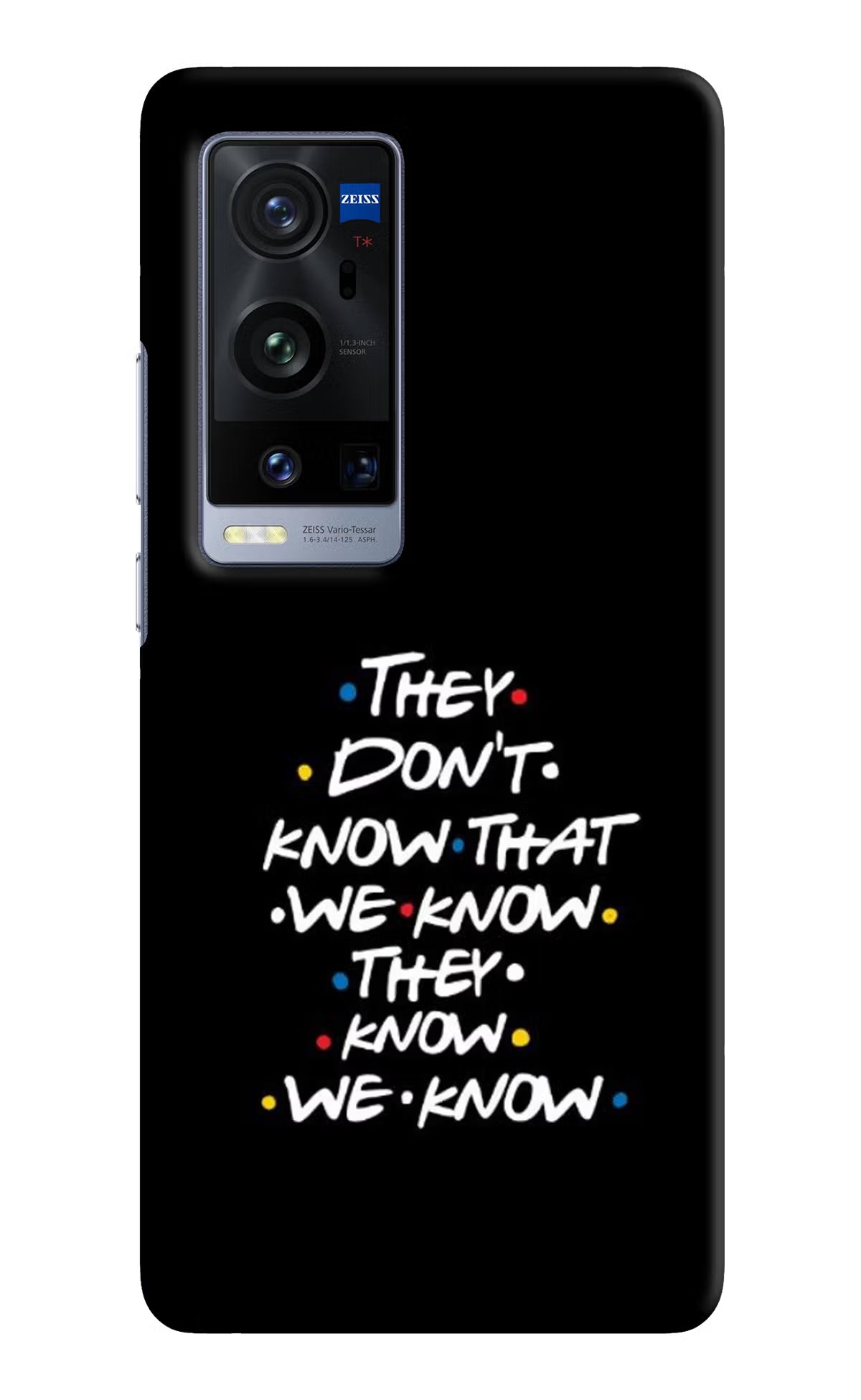 FRIENDS Dialogue Vivo X60 Pro+ Hard Case Back Cover by Casekaro