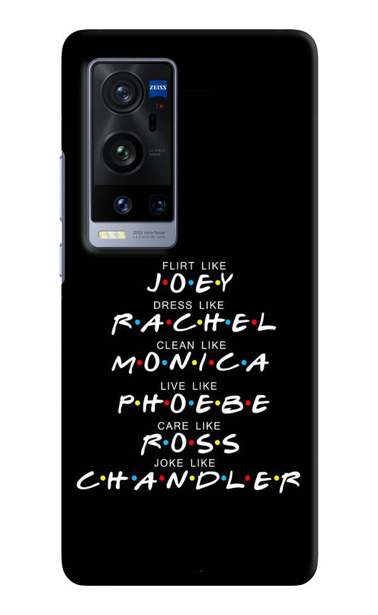 FRIENDS Character Vivo X60 Pro+ Hard Case Back Cover by Casekaro