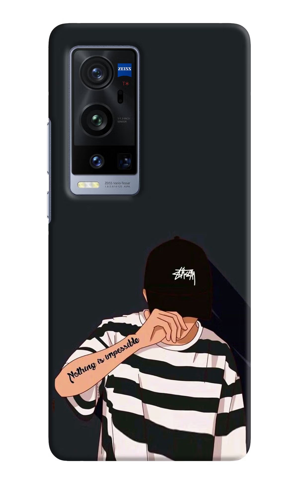 Aesthetic Boy Vivo X60 Pro+ Hard Case Back Cover by Casekaro